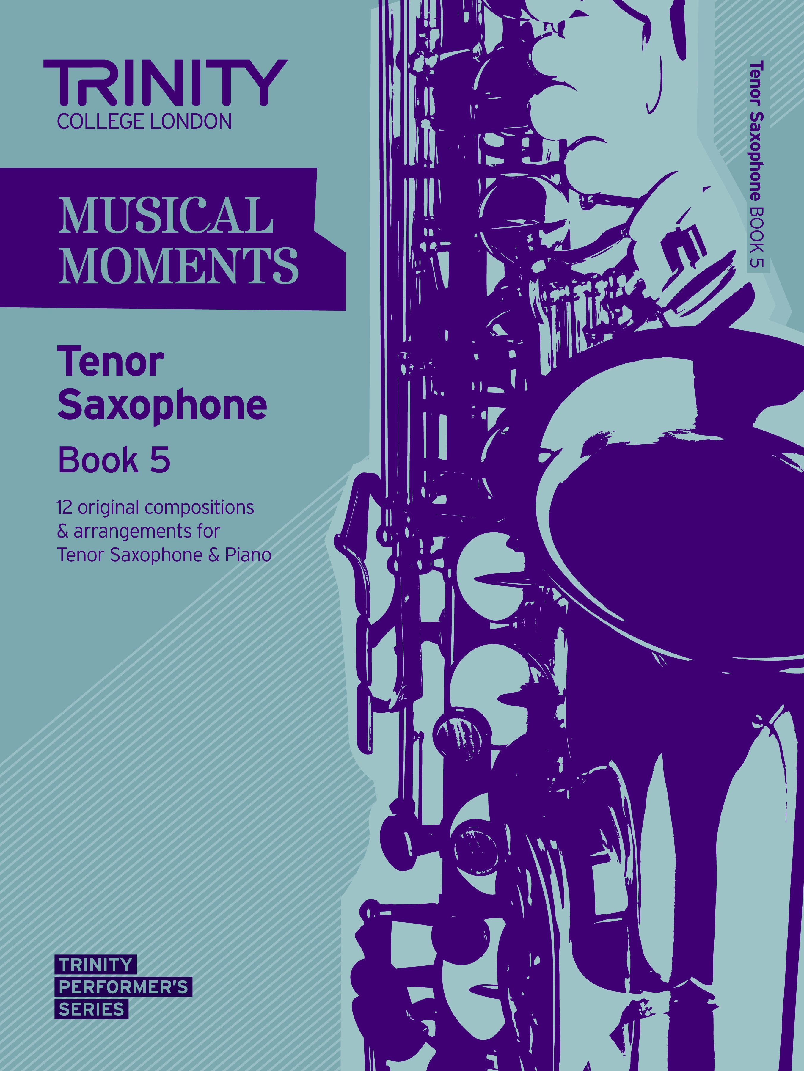 Musical Moments Tenor Saxophone Book 5 Score/pt Sheet Music Songbook