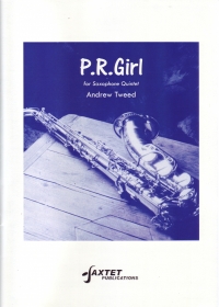 P R Girl Andy Tweed  Sax Quintet Sheet Music Songbook