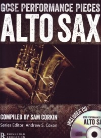 Gcse Performance Pieces Alto Sax Book & Cd Sheet Music Songbook