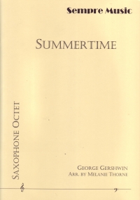 Summertime Gershwin 8 Saxes Sheet Music Songbook