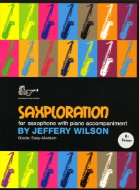 Wilson Saxploration Bb Tenor Sax & Piano Sheet Music Songbook
