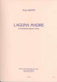 Quate Laguna Madre Tenor Sax & Piano Sheet Music Songbook