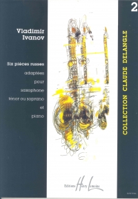 Ivanov 6 Pieces Russes Vol 2 Alto Sax Sheet Music Songbook