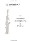 Rae Sonatina Soprano Sax & Piano Sheet Music Songbook