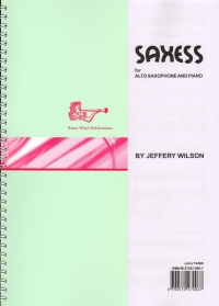 Wilson Saxess Alto Saxophone & Piano Sheet Music Songbook
