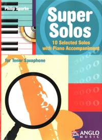 Super Solos Tenor Sax Sparke Sheet Music Songbook