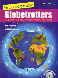 Saxophone Globetrotters Bb Tenor + Cd Sheet Music Songbook