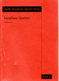 Saxophone Quartets Book 2 Apollo Sax Quartet Sheet Music Songbook