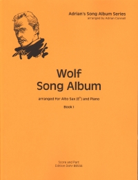 Wolf Song Album Book 1 Alto Sax & Piano Connell Sheet Music Songbook