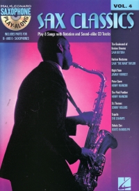 Saxophone Play Along 04 Sax Classics + Audio Sheet Music Songbook