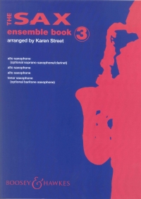 Sax Ensemble Bk 3(3 Altos/1 Tenor)(sc/pts) Sheet Music Songbook
