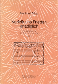 Tripp Verleih Uns Frieden Gnadiglich Alto Sax/org Sheet Music Songbook