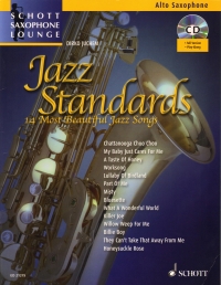Jazz Standards Juchem Alto + Cd Saxophone Lounge Sheet Music Songbook