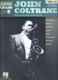 Saxophone Play Along 10 John Coltrane + Online Sheet Music Songbook