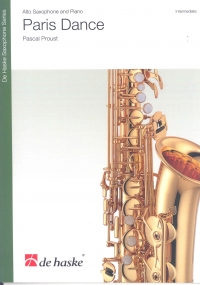 Proust Paris Dance Alto Saxophone & Piano Sheet Music Songbook