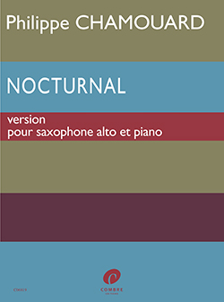 Chamouard Nocturnal Alto Saxophone & Piano Sheet Music Songbook