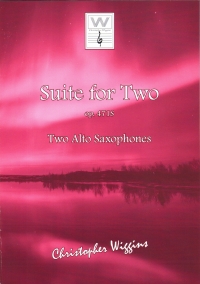 Wiggins Suite For Two 2 Alto Saxophones Sheet Music Songbook