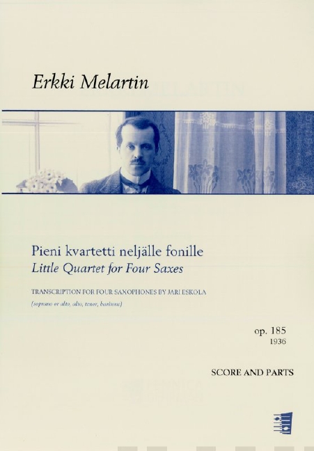 Melartin Pieni Kvartetti Neljalle Fonille Op185 Sheet Music Songbook