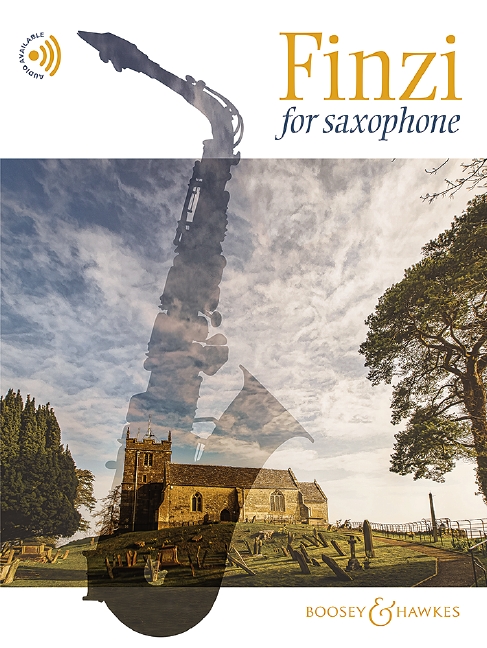 Finzi For Saxophone Alto Sax & Piano Sheet Music Songbook