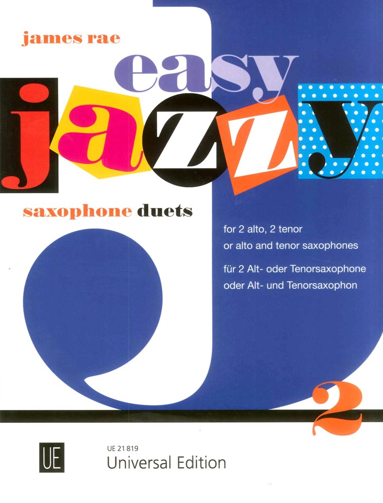 Easy Jazzy Saxophone Duets Rae Sheet Music Songbook