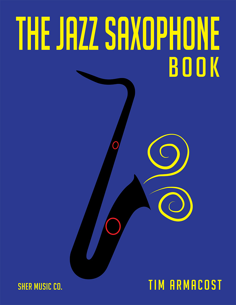 Jazz Saxophone Book Armacost Sheet Music Songbook
