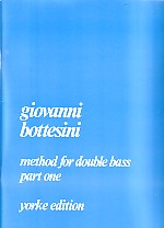 Bottesini Method For Double Bass Part 1 Sheet Music Songbook