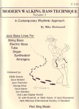 Modern Walking Bass Technique Richmond Sheet Music Songbook