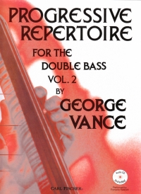 Progressive Repertoire Double Bass 2 Vance + Dwnld Sheet Music Songbook