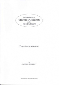 Introduction To Thumb Position Elliott Piano Accom Sheet Music Songbook