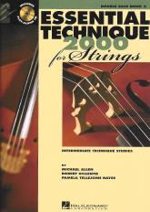 Essential Technique Strings 2000 Book 3 Bass/audio Sheet Music Songbook