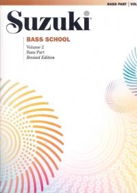 Suzuki Bass School Vol 2 Bass Part Revised Sheet Music Songbook