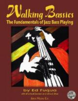 Walking Bassics Fuqua Book & Cd Double Bass Sheet Music Songbook