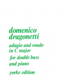 Dragonetti Adagio & Rondo C Double Bass & Piano Sheet Music Songbook