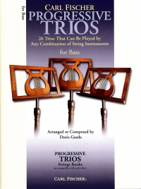 Progressive Trios Bass Gazda Sheet Music Songbook