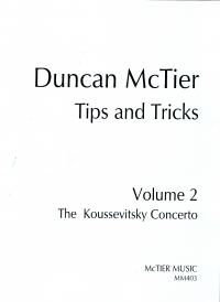 Mctier Tips & Tricks Vol 2 Koussevitsky Concerto Sheet Music Songbook