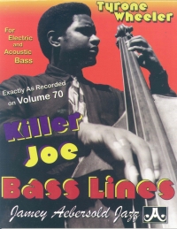 Killer Joe Bass Lines Aebersold 70 Wheeler Sheet Music Songbook