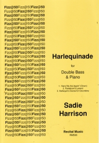 Harrison Harlequinade Double Bass & Piano Sheet Music Songbook