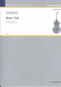 Vasks Bass Trip Double Bass Solo Sheet Music Songbook