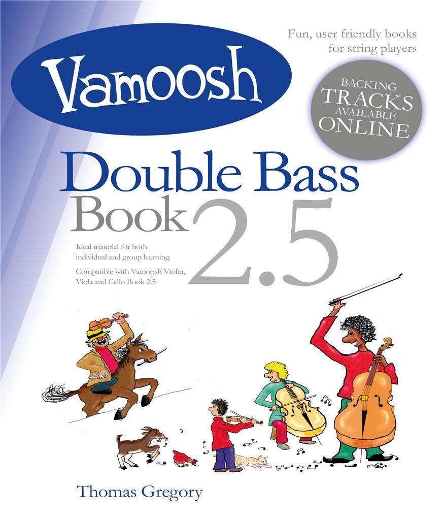 Vamoosh Double Bass Book 2.5 Gregory + Online Sheet Music Songbook