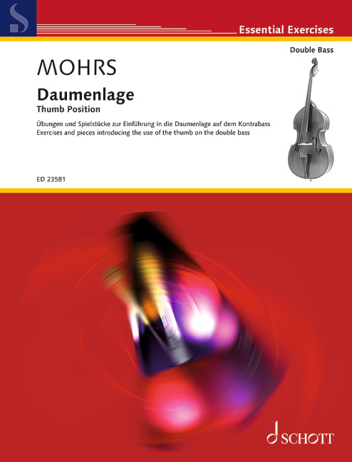 Mohrs Thumb Position Double Bass Sheet Music Songbook