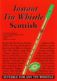 Instant Tin Whistle Scottish (red) Sheet Music Songbook