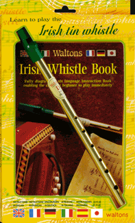 Waltons Irish Tin Whistle Pack Book & Whistle Sheet Music Songbook