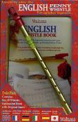 Waltons English Penny Whistle Book & Whistle Sheet Music Songbook