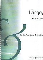 Langey Practical Tutor Trombone Treble Clef Sheet Music Songbook