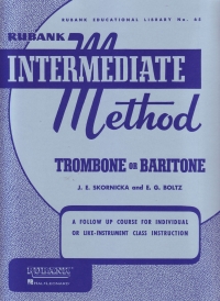 Rubank Intermediate Method Skornika Sheet Music Songbook