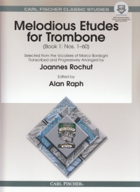 Melodious Etudes For Trombone Book1 Rochut Mp3/pdf Sheet Music Songbook