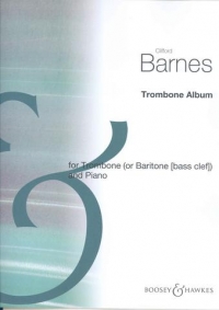 Barnes Trombone Album Baritone Bass Clef Trombone Sheet Music Songbook