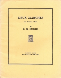 Dubois Deux Marches Trombone Sheet Music Songbook