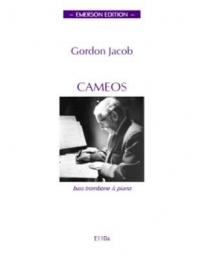 Jacob Cameos Bass Trombone & Piano Sheet Music Songbook