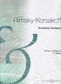 Rimsky-korsakov Concerto Trombone Bass Clef Sheet Music Songbook
